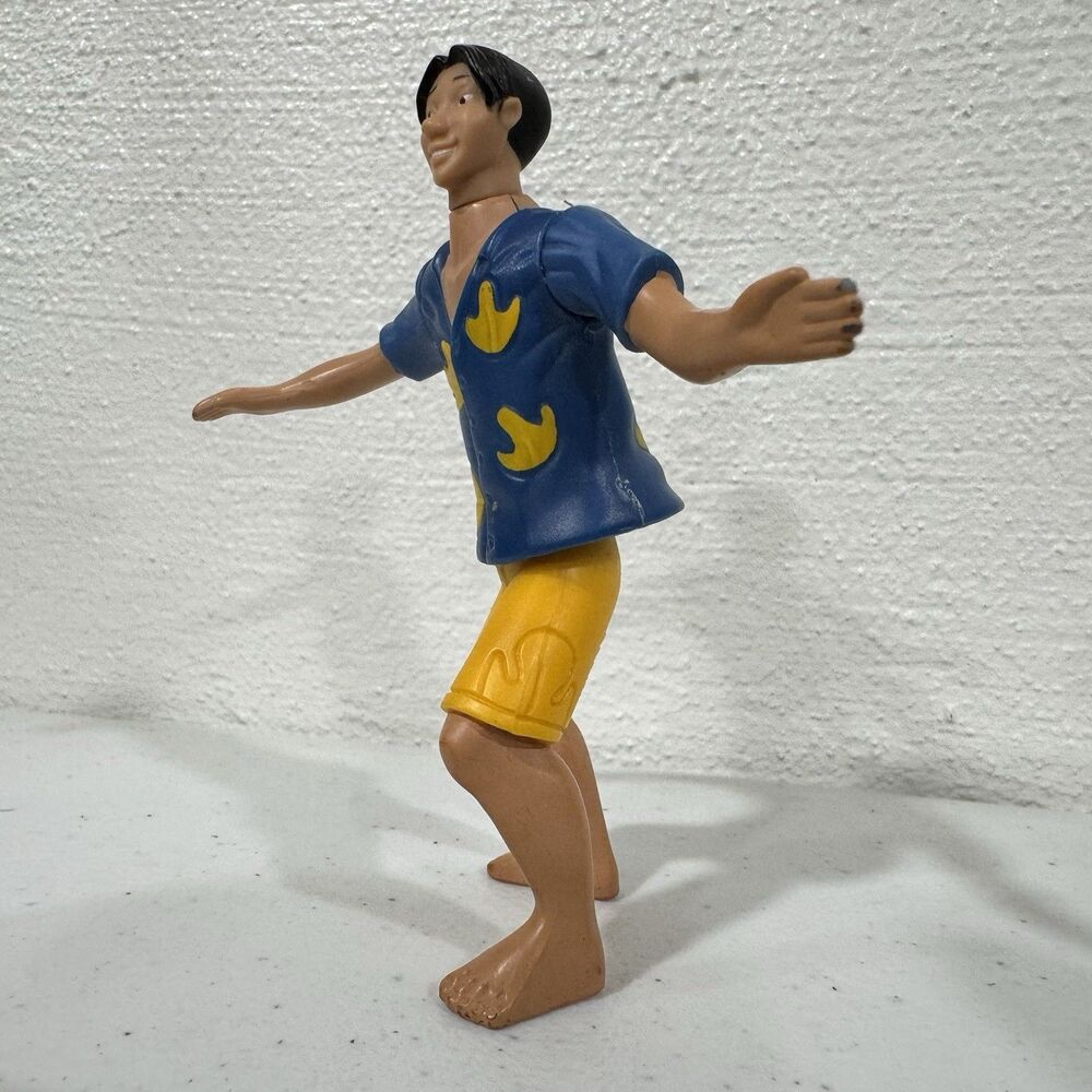 2002 Disney Lilo & Stitch David Kawena Hawaiian Surfer McDonald's Happy Meal Toy